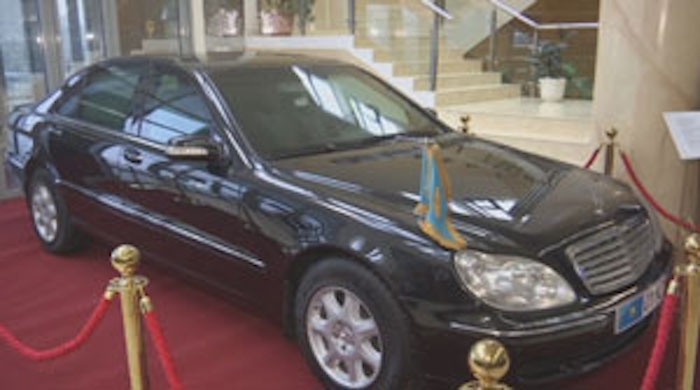 Автомобиль Президента стал экспонатом музея