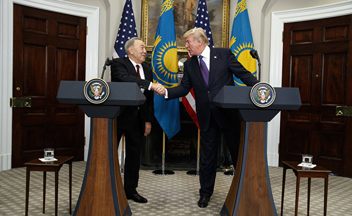 nazarbaev trump