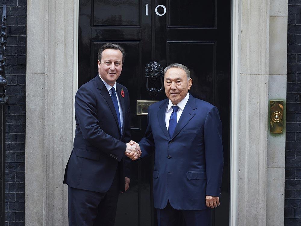 david cameron nursultan nazarbayev