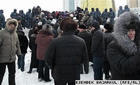 Шествие десятков людей к дворцу Назарбаева завершилось арестами