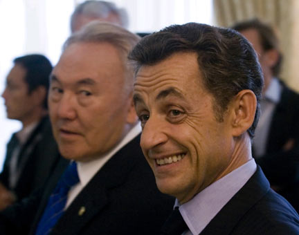 Саркози благословил «свой путь» Казахстана